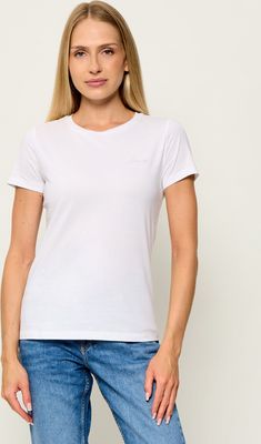 Bluzka damska casual BOSS ORANGE ze sklepu: Gomez Fashion Store w kategorii: Bluzki damskie - zdjęcie 874714-BD9-10338_BO265W000007100