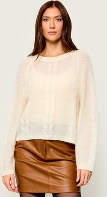 BOSS ORANGE - Sweter damski zimowy ze sklepu: Gomez Fashion Store w kategorii: Swetry damskie