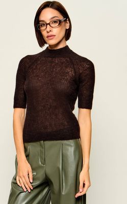 Sweter damski casualowy BOSS BLACK ze sklepu: Gomez Fashion Store w kategorii: Swetry damskie - zdjęcie 874714-BD9-10338_BB265W000021210