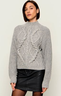 BOSS BLACK - Sweter damski casual na zimę ze sklepu: Gomez Fashion Store w kategorii: Swetry damskie - zdjęcie 874714-BD9-10338_BB265W000024977