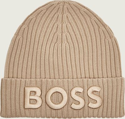 Czapka zimowa damska BOSS BLACK ze sklepu: Gomez Fashion Store w kategorii: Czapki zimowe damskie - zdjęcie 874714-BD9-10338_BB265W000035276