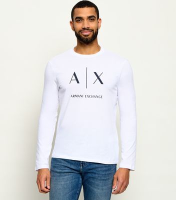 Armani Exchange - T-shirt męski na wiosnę młodzieżowy ze sklepu: Gomez Fashion Store w kategorii: T-shirty męskie - zdjęcie 874714-BD9-10338_AX265M000007H55