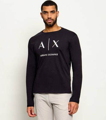T-shirt męski w stylu młodzieżowym Armani Exchange ze sklepu: Gomez Fashion Store w kategorii: T-shirty męskie - zdjęcie 874714-BD9-10338_AX265M000007H50