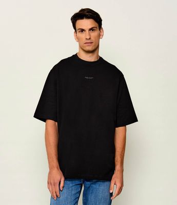 T-shirt męski casual Armani Exchange ze sklepu: Gomez Fashion Store w kategorii: T-shirty męskie - zdjęcie 874714-BD9-10338_AX265M000012H50