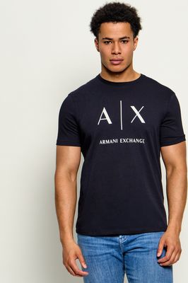 T-shirt męski w stylu młodzieżowym Armani Exchange ze sklepu: Gomez Fashion Store w kategorii: T-shirty męskie - zdjęcie 874714-BD9-10338_AX265M000021I94
