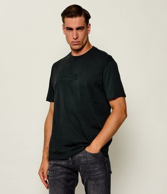 Armani Exchange - T-shirt męski na wiosnę ze sklepu: Gomez Fashion Store w kategorii: T-shirty męskie - zdjęcie 874714-BD9-10338_AX265M000026I93