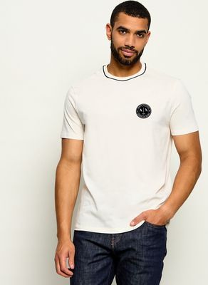 Armani Exchange - T-shirt męski casual wiosenny ze sklepu: Gomez Fashion Store w kategorii: T-shirty męskie - zdjęcie 874714-BD9-10338_AX265M000027K44