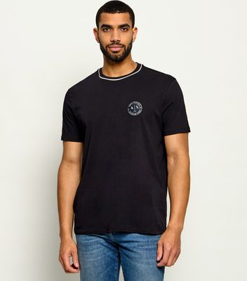 Armani Exchange - T-shirt męski casualowy na wiosnę ze sklepu: Gomez Fashion Store w kategorii: T-shirty męskie - zdjęcie 874714-BD9-10338_AX265M000027H50