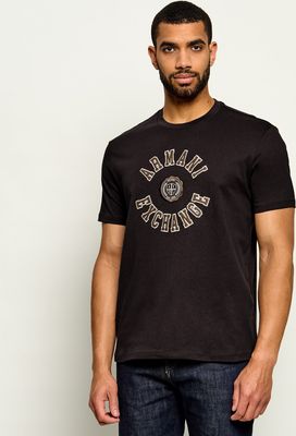 T-shirt męski na wiosnę Armani Exchange ze sklepu: Gomez Fashion Store w kategorii: T-shirty męskie - zdjęcie 874714-BD9-10338_AX265M000033K45