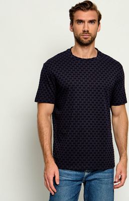 T-shirt męski casualowy na wiosnę Armani Exchange ze sklepu: Gomez Fashion Store w kategorii: T-shirty męskie - zdjęcie 874714-BD9-10338_AX265M000034I94
