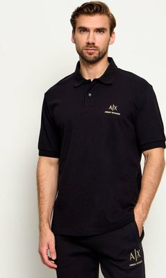Armani Exchange - T-shirt męski casual wiosenny ze sklepu: Gomez Fashion Store w kategorii: T-shirty męskie - zdjęcie 874714-BD9-10338_AX265M000048H50