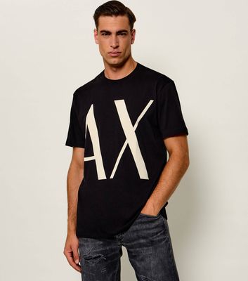 T-shirt męski młodzieżowy wiosenny Armani Exchange ze sklepu: Gomez Fashion Store w kategorii: T-shirty męskie - zdjęcie 874714-BD9-10338_AX265M000053H50