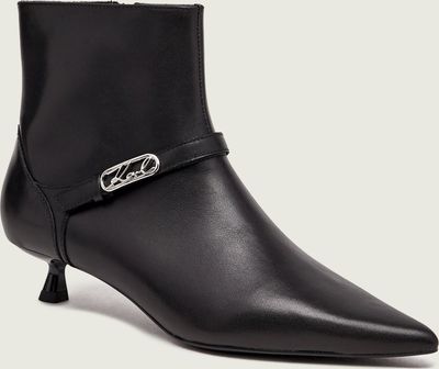 Botki na jesień Karl Lagerfeld ze sklepu: Gomez Fashion Store w kategorii: Botki - zdjęcie 874714-BD9-10338_KL265W000018000