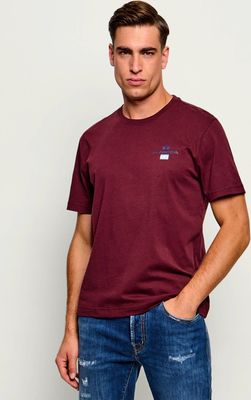 La Martina - T-shirt męski casualowy ze sklepu: Gomez Fashion Store w kategorii: T-shirty męskie
