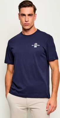 T-shirt męski casual na wiosnę La Martina ze sklepu: Gomez Fashion Store w kategorii: T-shirty męskie