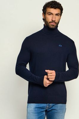 Sweter męski zimowy La Martina ze sklepu: Gomez Fashion Store w kategorii: Swetry męskie - zdjęcie 874714-BD9-10338_LR265M000009717
