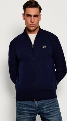 La Martina - Sweter męski na zimę ze sklepu: Gomez Fashion Store w kategorii: Swetry męskie - zdjęcie 874714-BD9-10338_LR265M000012717