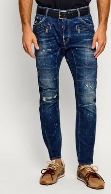 Jeansy męskie wiosenne Dsquared2 ze sklepu: Gomez Fashion Store w kategorii: Jeansy męskie