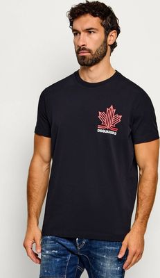 Dsquared2 - T-shirt męski z nadrukami ze sklepu: Gomez Fashion Store w kategorii: T-shirty męskie