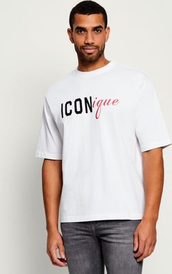 T-shirt męski wiosenny młodzieżowy Dsquared2 ze sklepu: Gomez Fashion Store w kategorii: T-shirty męskie - zdjęcie 874714-BD9-10338_DQ265M000009100