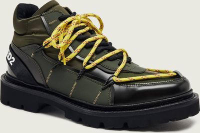 Buty zimowe męskie zimowe Dsquared2 ze sklepu: Gomez Fashion Store w kategorii: Buty zimowe męskie - zdjęcie 874714-BD9-10338_DQ265M000015806