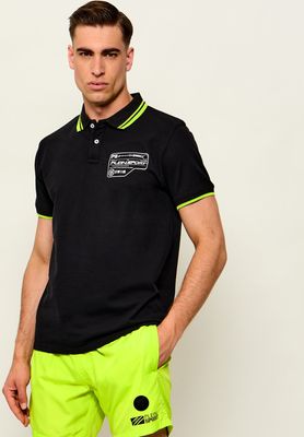 T-shirt męski w stylu młodzieżowym Plein Sport ze sklepu: Gomez Fashion Store w kategorii: T-shirty męskie - zdjęcie 874714-BD9-10338_PS262M000059102