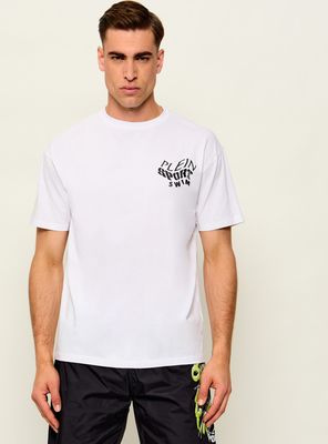 T-shirt męski młodzieżowy Plein Sport ze sklepu: Gomez Fashion Store w kategorii: T-shirty męskie - zdjęcie 874714-BD9-10338_PS262M000064101