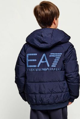 Kurtka chłopięca z napisami EA7 ze sklepu: Gomez Fashion Store w kategorii: Kurtki chłopięce