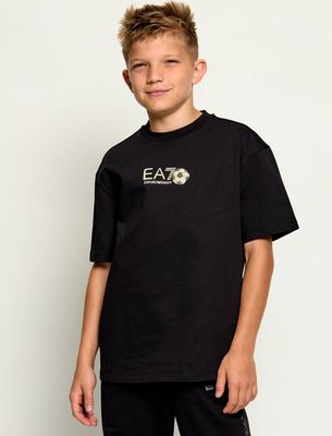 T-shirt chłopięce na lato EA7 ze sklepu: Gomez Fashion Store w kategorii: T-shirty chłopięce