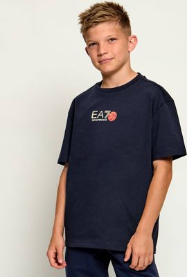 T-shirt chłopięce na lato EA7 ze sklepu: Gomez Fashion Store w kategorii: T-shirty chłopięce