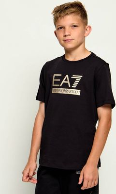 EA7 - T-shirt chłopięce letni ze sklepu: Gomez Fashion Store w kategorii: T-shirty chłopięce