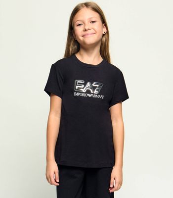Bluzka dziewczęca letnia EA7 ze sklepu: Gomez Fashion Store w kategorii: Bluzki dziewczęce