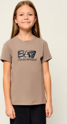 Bluzka dziewczęca na lato EA7 ze sklepu: Gomez Fashion Store w kategorii: Bluzki dziewczęce