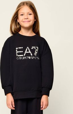 Bluza dziewczęca jesienna EA7 ze sklepu: Gomez Fashion Store w kategorii: Bluzy dziewczęce