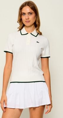 Bluzka damska na wiosnę Lacoste ze sklepu: Gomez Fashion Store w kategorii: Bluzki damskie - zdjęcie 874714-BD9-10338_LA265W000007725