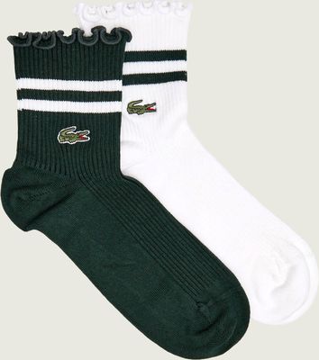 Skarpetki damskie sportowe Lacoste ze sklepu: Gomez Fashion Store w kategorii: Skarpetki damskie - zdjęcie 874714-BD9-10338_LA265W000034C67
