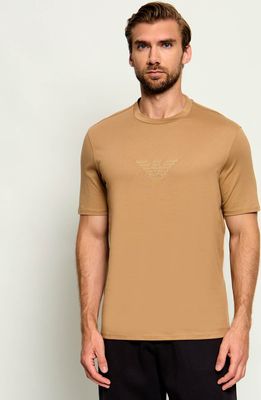 T-shirt męski na wiosnę Emporio Armani ze sklepu: Gomez Fashion Store w kategorii: T-shirty męskie - zdjęcie 874714-BD9-10338_EA265M000023T76