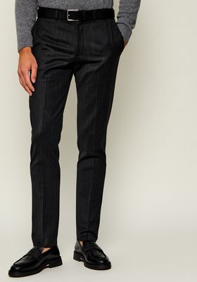 Spodnie męskie casual jesienne Emporio Armani ze sklepu: Gomez Fashion Store w kategorii: Spodnie męskie - zdjęcie 874714-BD9-10338_EA265M000028T78