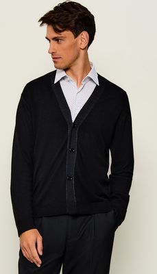 Sweter męski Emporio Armani ze sklepu: Gomez Fashion Store w kategorii: Swetry męskie - zdjęcie 874714-BD9-10338_EA265M000029M13