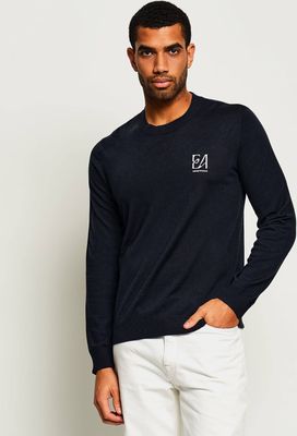 Emporio Armani - Sweter męski na zimę ze sklepu: Gomez Fashion Store w kategorii: Swetry męskie - zdjęcie 874714-BD9-10338_EA265M000032T80