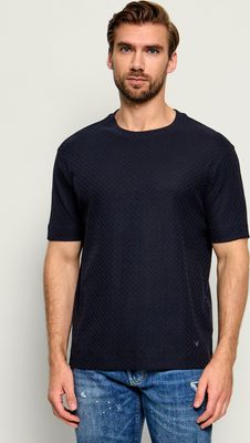 Emporio Armani - T-shirt męski casual ze sklepu: Gomez Fashion Store w kategorii: T-shirty męskie - zdjęcie 874714-BD9-10338_EA265M000053T73