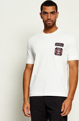 T-shirt męski w stylu młodzieżowym Emporio Armani ze sklepu: Gomez Fashion Store w kategorii: T-shirty męskie - zdjęcie 874714-BD9-10338_EA265M000057M18