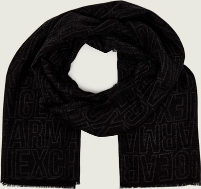 Szalik Armani Exchange ze sklepu: Gomez Fashion Store w kategorii: Szaliki męskie - zdjęcie 874714-BD9-10338_AX265M000088K56