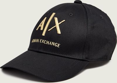 Czapka z daszkiem męska Armani Exchange ze sklepu: Gomez Fashion Store w kategorii: Czapki z daszkiem męskie - zdjęcie 874714-BD9-10338_AX265M000091H50