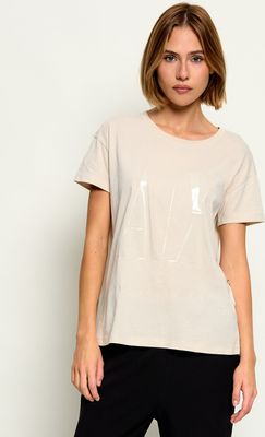 Armani Exchange - Bluzka damska ze sklepu: Gomez Fashion Store w kategorii: Bluzki damskie - zdjęcie 874714-BD9-10338_AX265W000006K57