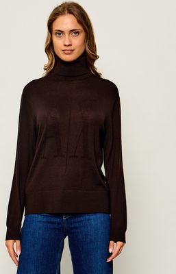 Sweter damski Armani Exchange ze sklepu: Gomez Fashion Store w kategorii: Swetry damskie - zdjęcie 874714-BD9-10338_AX265W000016I64