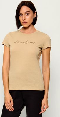 Bluzka damska młodzieżowa Armani Exchange ze sklepu: Gomez Fashion Store w kategorii: Bluzki damskie - zdjęcie 874714-BD9-10338_AX265W000021K59