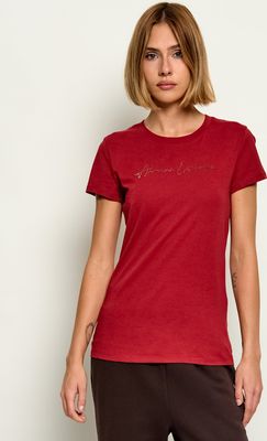 Bluzka damska Armani Exchange ze sklepu: Gomez Fashion Store w kategorii: Bluzki damskie - zdjęcie 874714-BD9-10338_AX265W000021K58