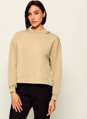 Armani Exchange - Bluza damska casual ze sklepu: Gomez Fashion Store w kategorii: Bluzy damskie - zdjęcie 874714-BD9-10338_AX265W000031K59