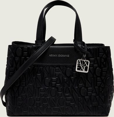 Shopper bag elegancka Armani Exchange ze sklepu: Gomez Fashion Store w kategorii: Torby Shopper bag - zdjęcie 874714-BD9-10338_AX265W000041H50